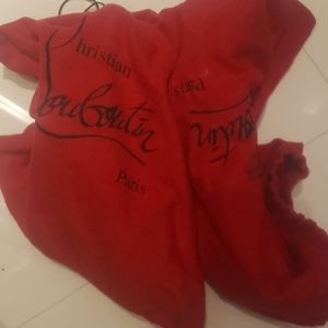 Louboutin high heels.